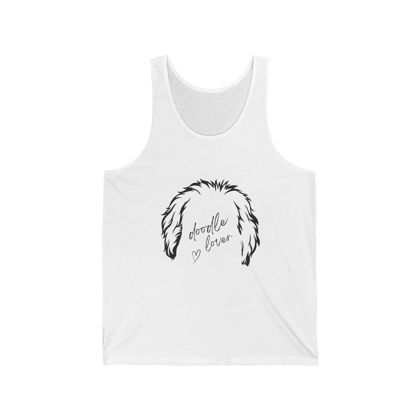 Doodle Lover Unisex Jersey Tank