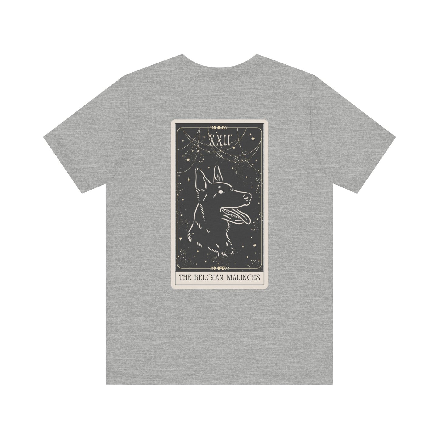 "The Belgian Malinois" Tarot Card Unisex Tee