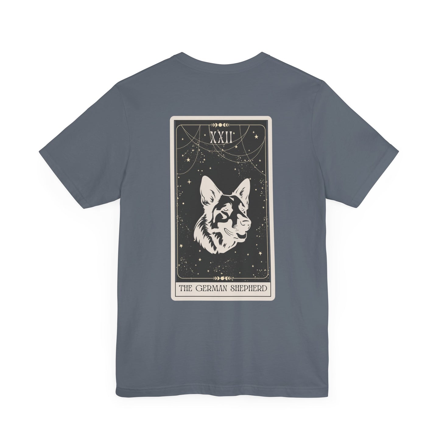 "The German Shepherd" Tarot Card Short UnisexTee