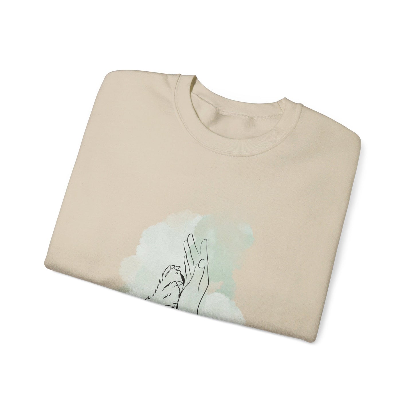 Hand and Paw Unisex Crewneck Sweatshirt