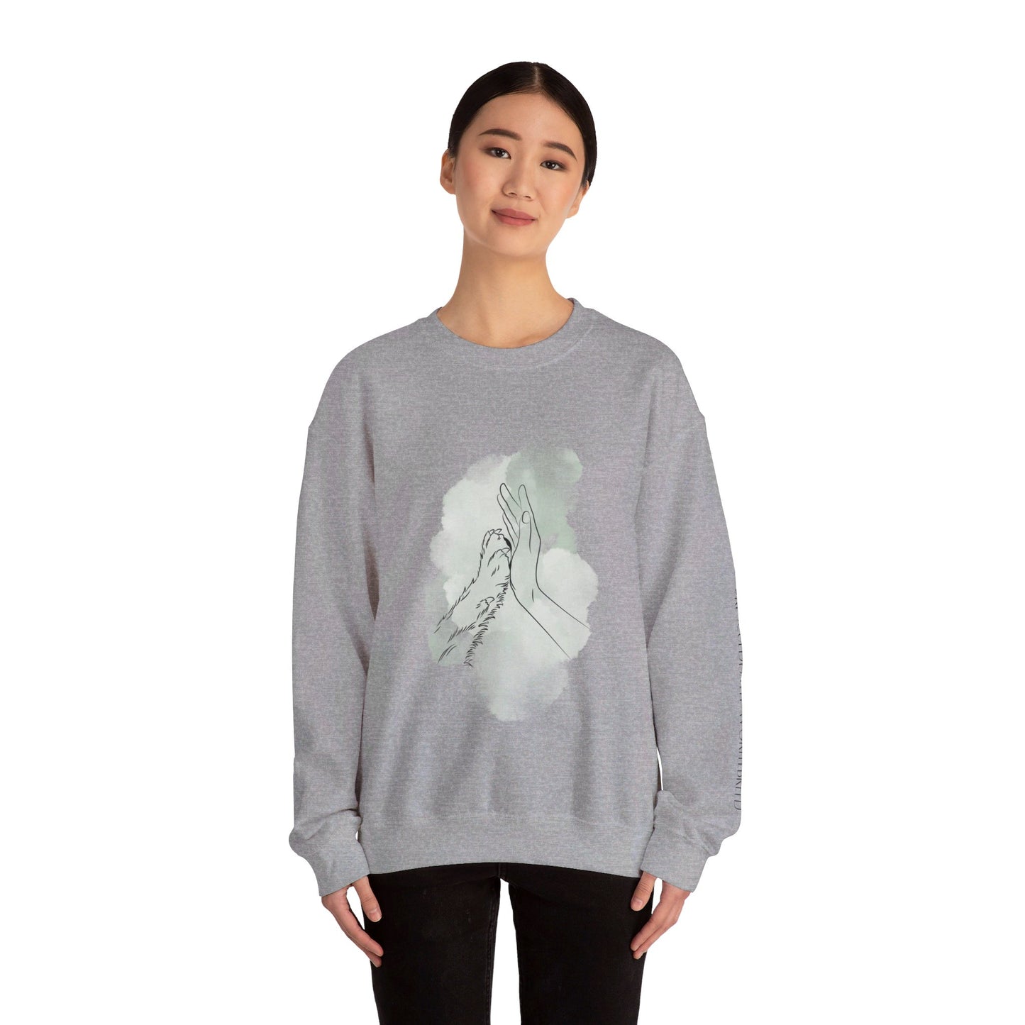 Hand and Paw Unisex Crewneck Sweatshirt