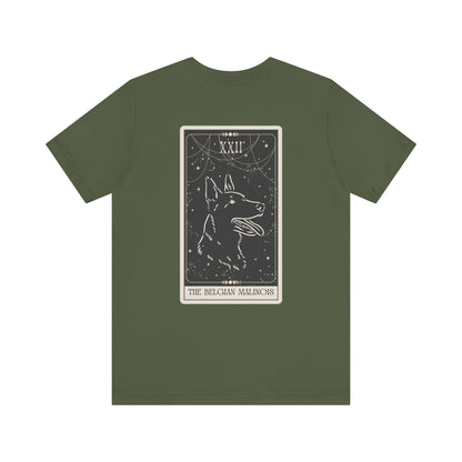 "The Belgian Malinois" Tarot Card Unisex Tee