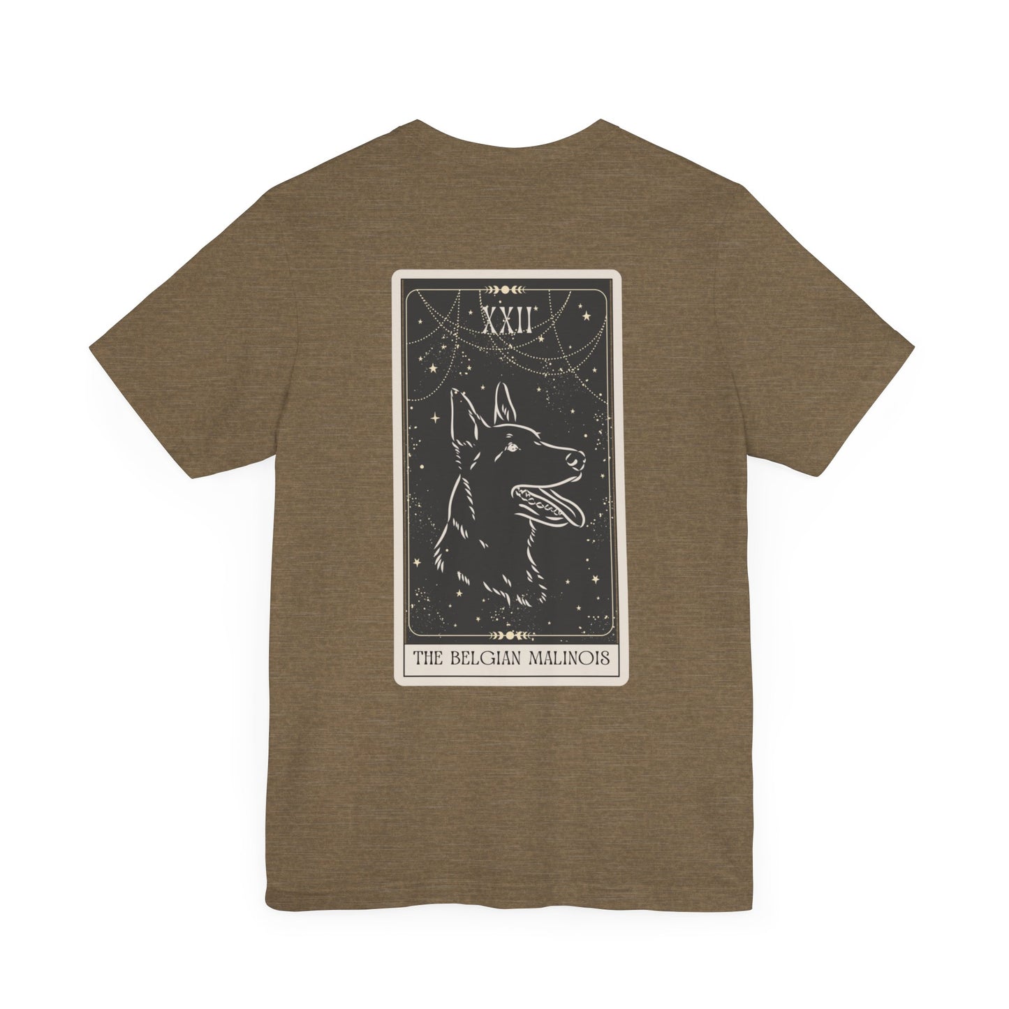 "The Belgian Malinois" Tarot Card Unisex Tee