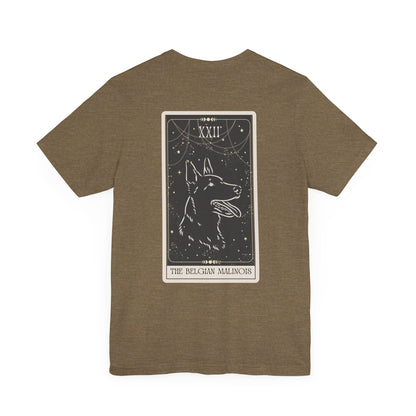 "The Belgian Malinois" Tarot Card Unisex Tee