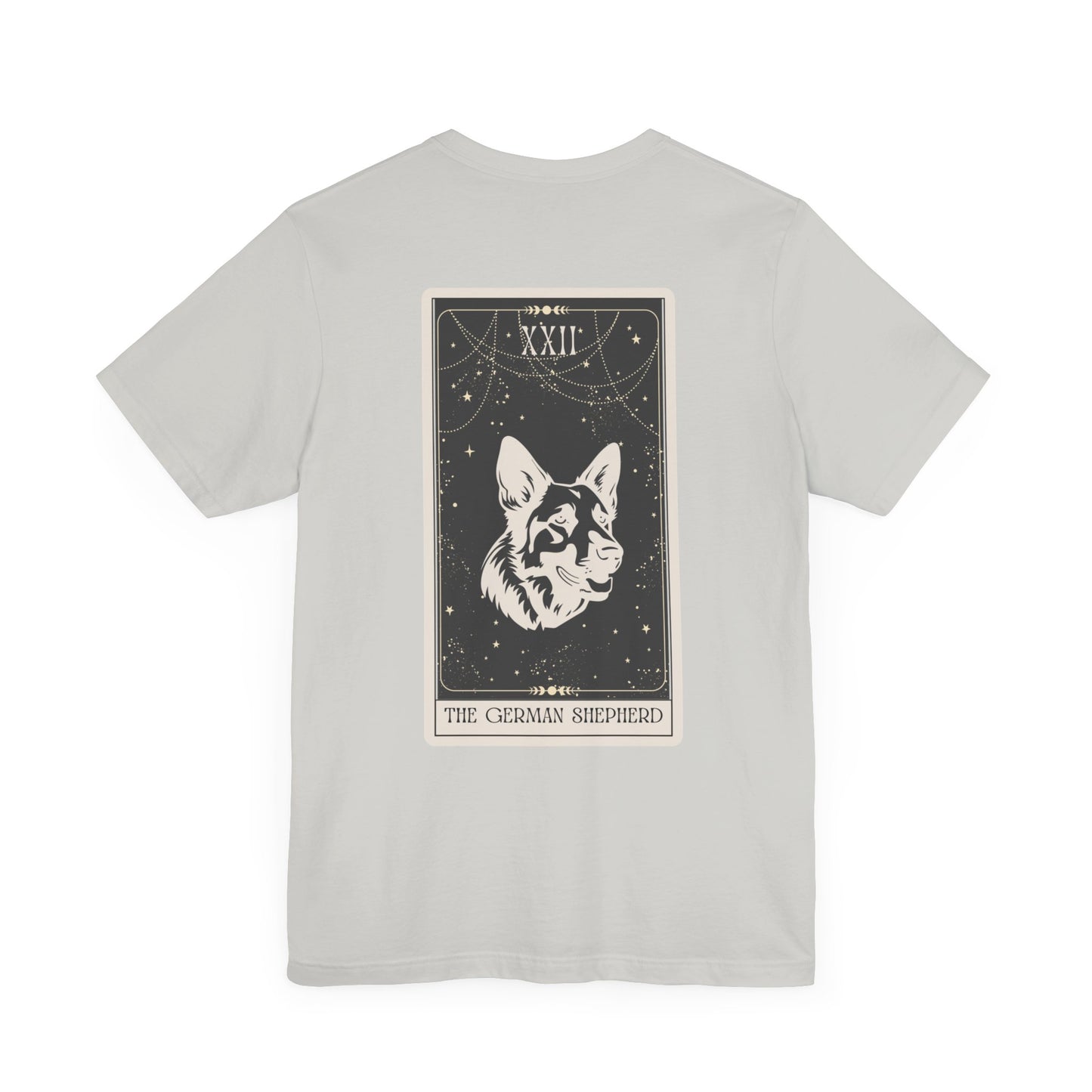 "The German Shepherd" Tarot Card Short UnisexTee