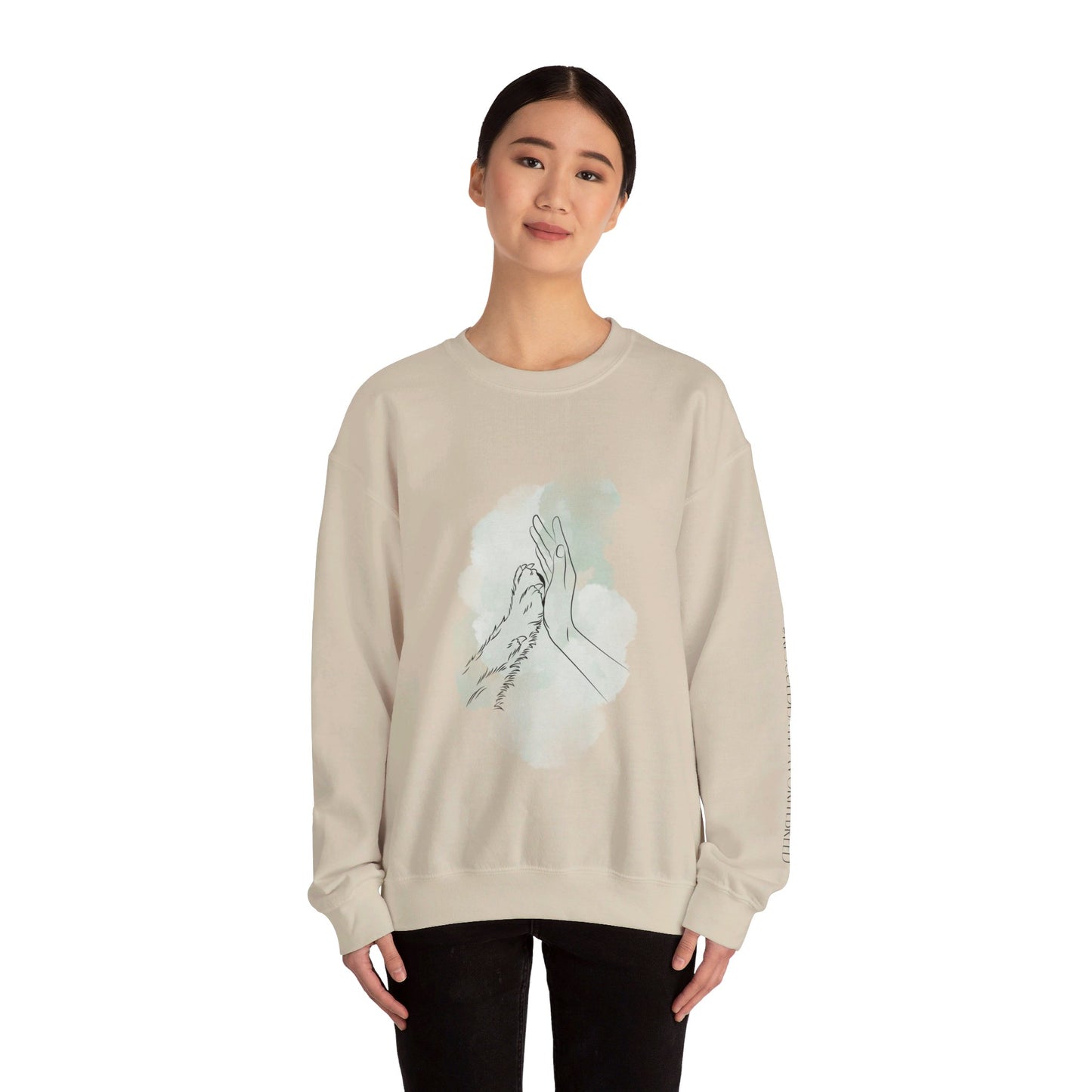 Hand and Paw Unisex Crewneck Sweatshirt