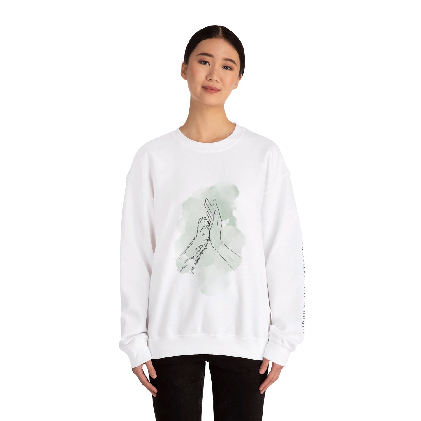 Hand and Paw Unisex Crewneck Sweatshirt