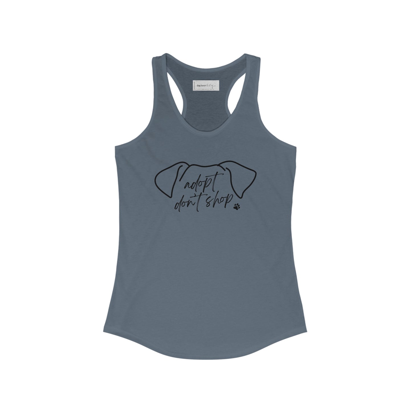 Adopt Don't Shop - Women's Racerback Tank