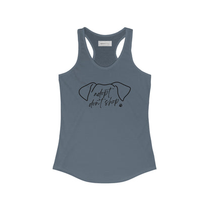 Adopt Don't Shop - Women's Racerback Tank