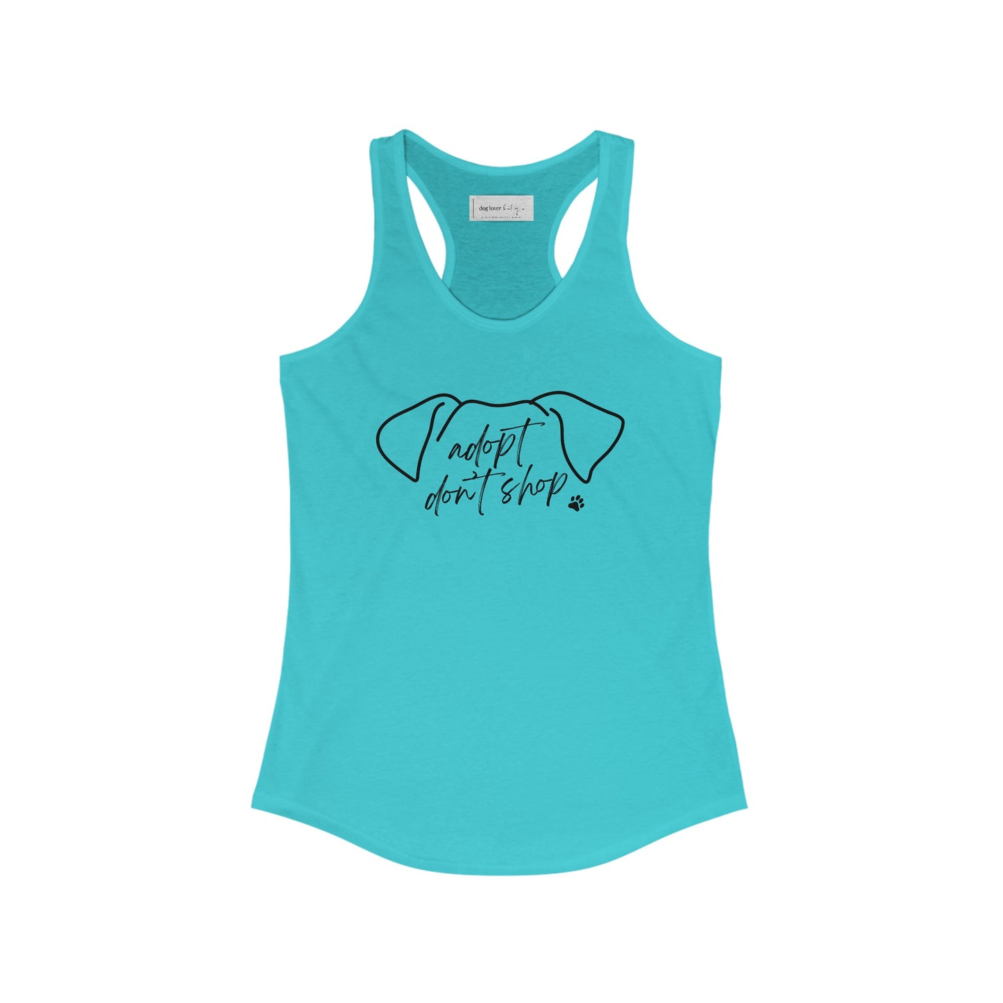 Adopt Don't Shop - Women's Racerback Tank