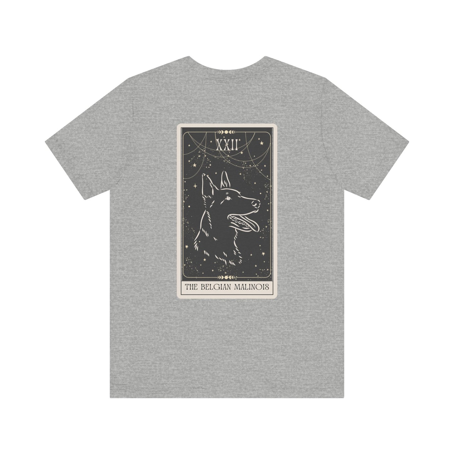 "The Belgian Malinois" Tarot Card Unisex Tee