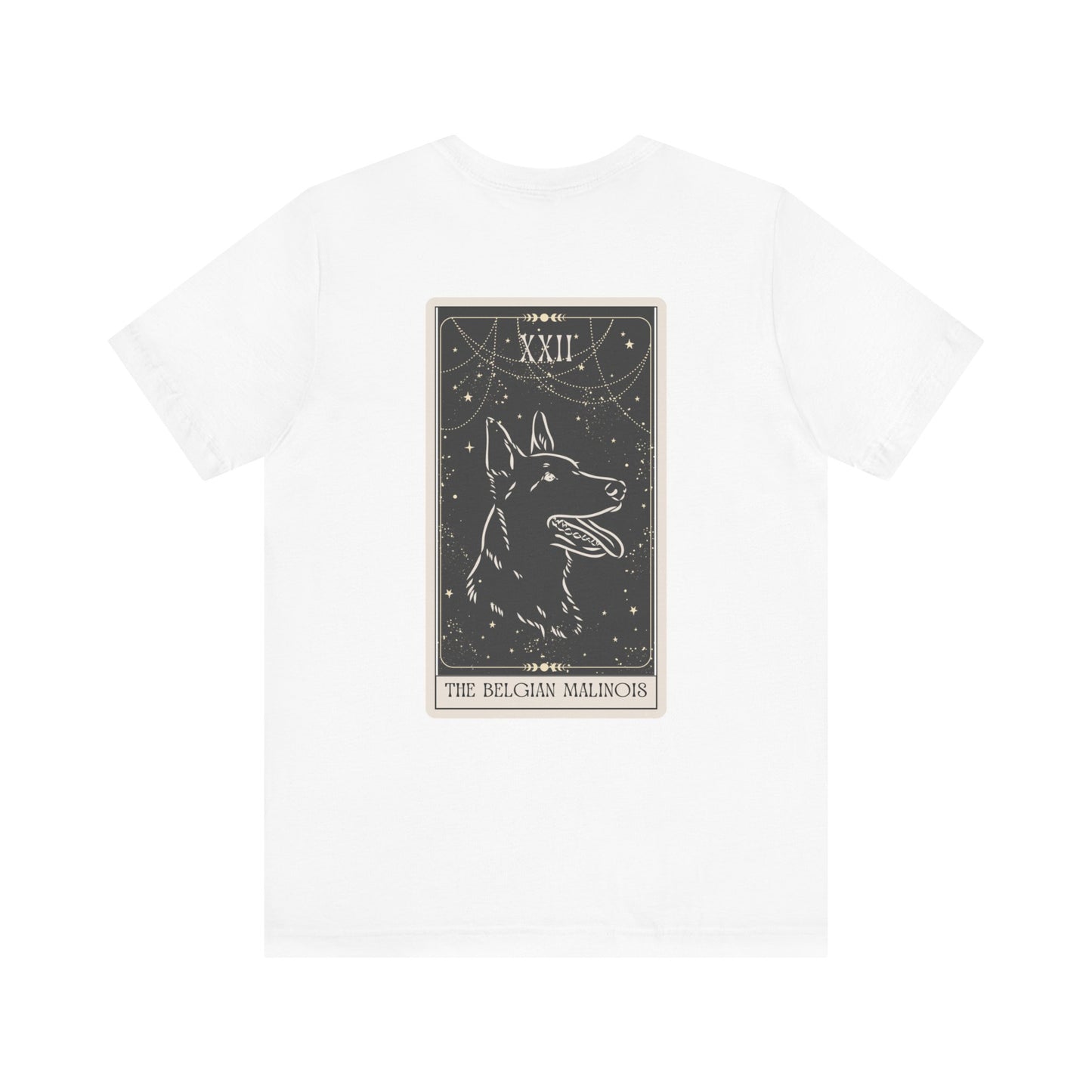 "The Belgian Malinois" Tarot Card Unisex Tee