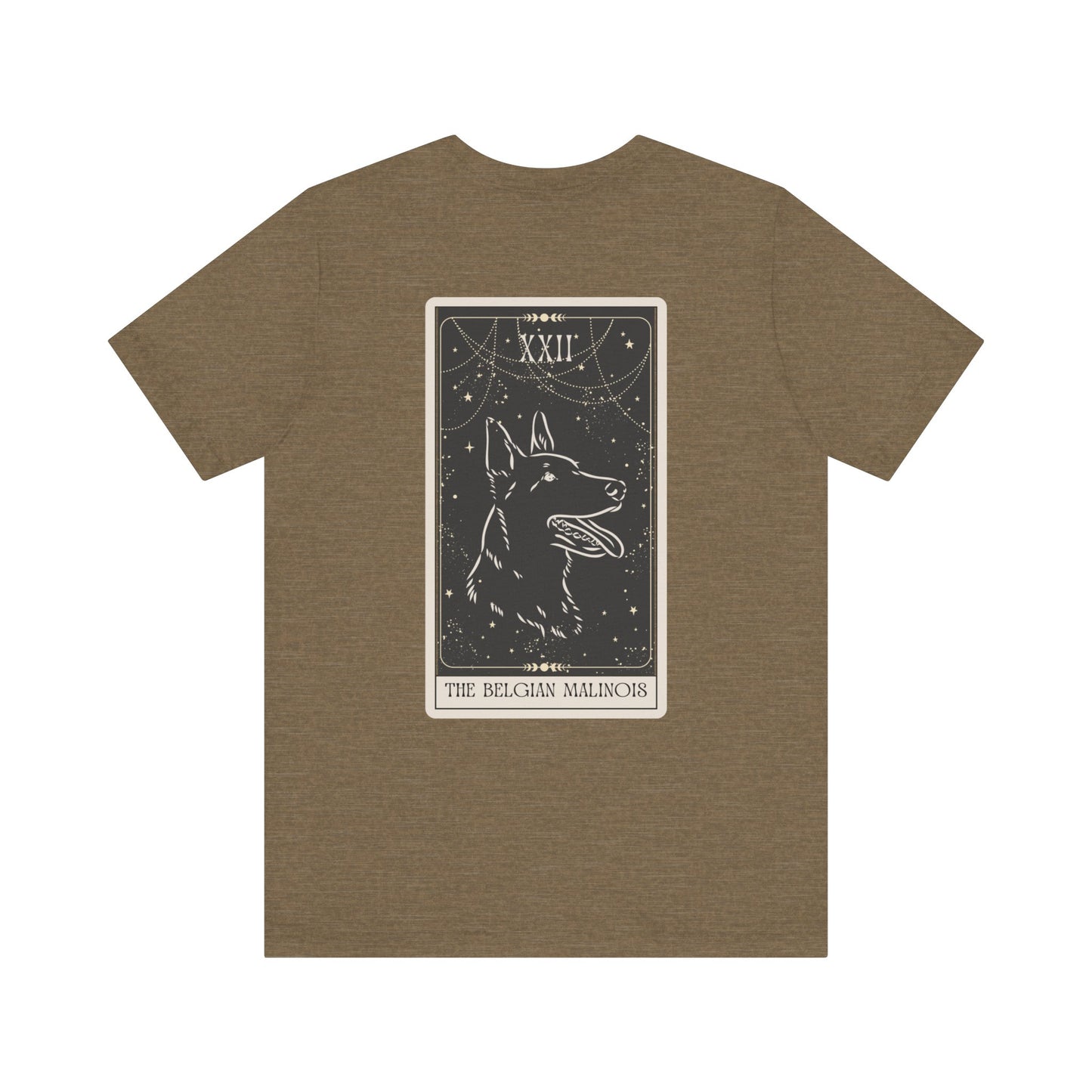 "The Belgian Malinois" Tarot Card Unisex Tee