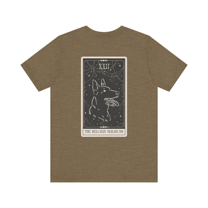 "The Belgian Malinois" Tarot Card Unisex Tee