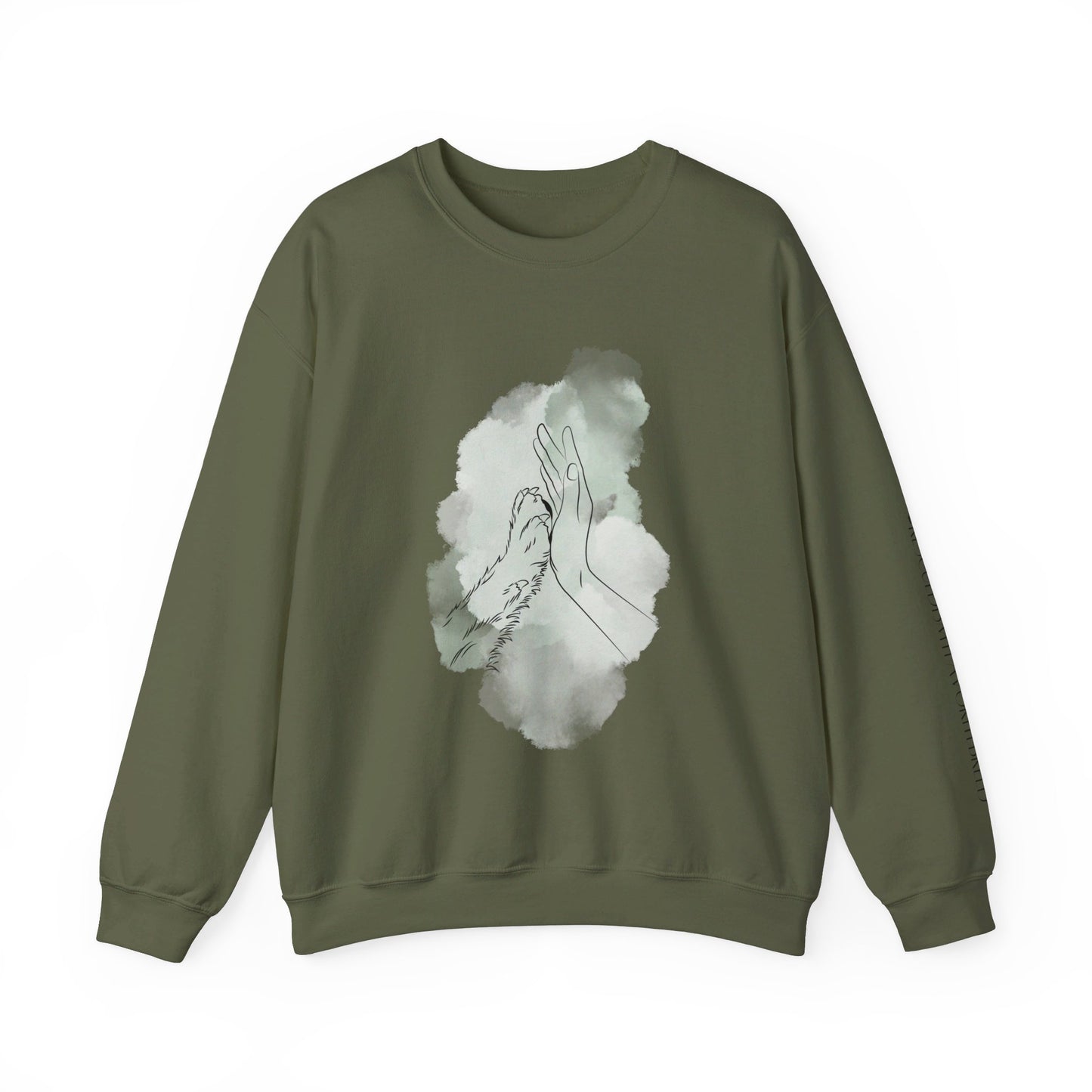 Hand and Paw Unisex Crewneck Sweatshirt