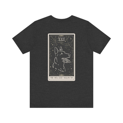 "The Belgian Malinois" Tarot Card Unisex Tee