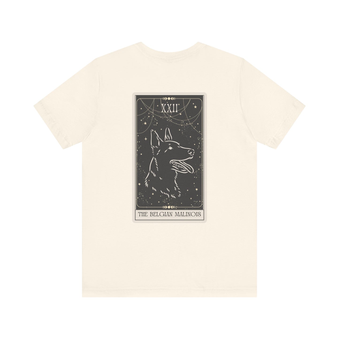 "The Belgian Malinois" Tarot Card Unisex Tee