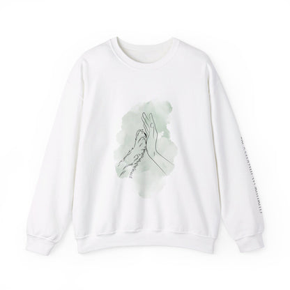 Hand and Paw Unisex Crewneck Sweatshirt