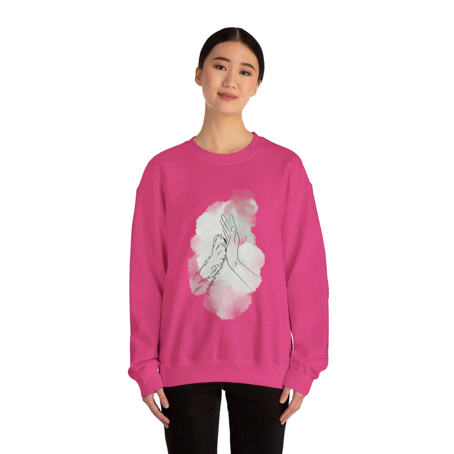 Hand and Paw Unisex Crewneck Sweatshirt